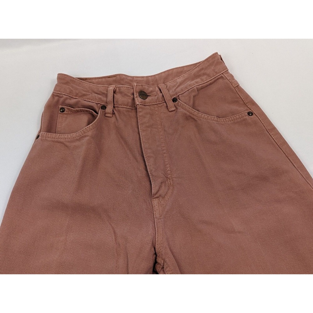 Vintage Edwin International Jeans 28x32 LA Slim Japanese‎ Pink Denim Womans - Picture 13 of 16